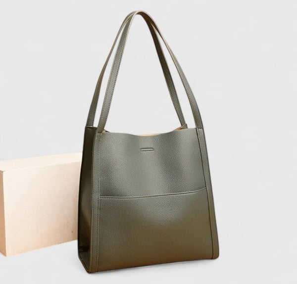 Women's Minimalist Shoulder Bag - Everyday Handbag for Summer